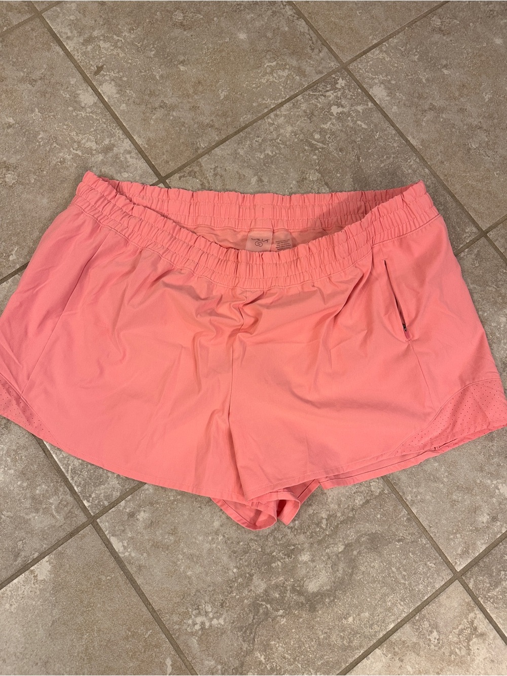 CALIA by Carrie Underwood Coral Athletic Shorts NWOT